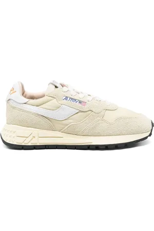 Autry Sneakers Crack White Hay