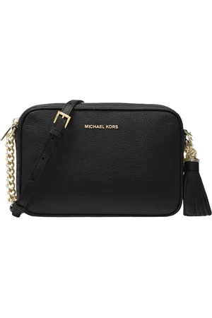 Michael Kors Ginny Black Crossbody Bag Black