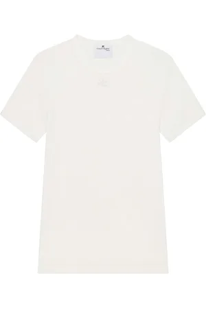 Courrèges T-Shirts And Polos Heritage White