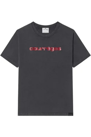 Courrèges T-Shirts And Polos Stonewashed Grey