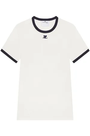 Courrèges T-Shirts And Polos Heritage White