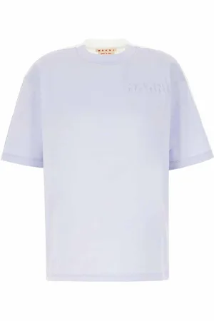 Marni Two-tone cotton oversize t-shirt