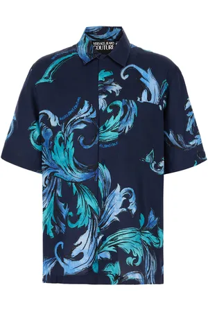 VERSACE Printed viscose shirt