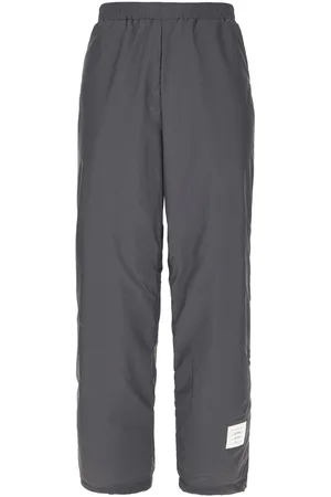 Thom Browne Dark grey nylon pants