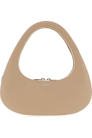 COPERNI Beige leather Baguette Swipe handbag