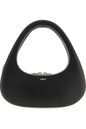 COPERNI Black leather Baguette Swipe handbag