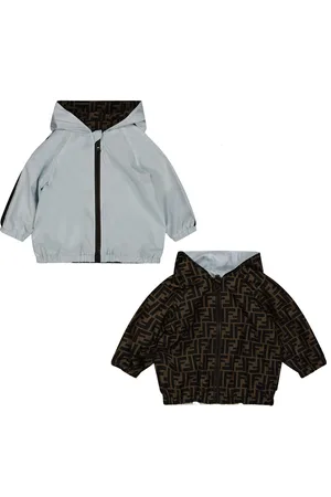 Fendi Baby Unisex Zomerjas In Licht Blauw