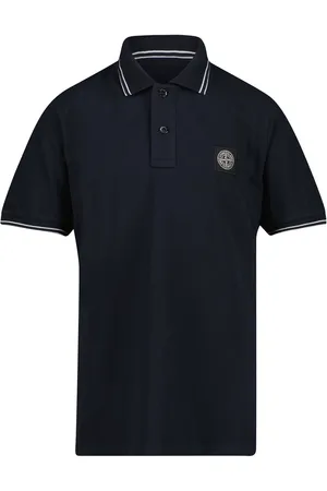 Stone Island Stone Island Kinder Jongens Polo In Navy
