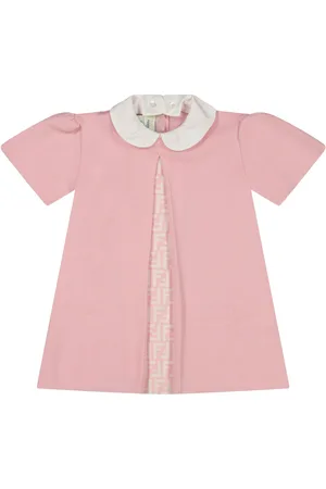 Fendi Baby Meisjes Jurk Licht Roze