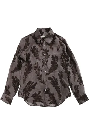 DRIES VAN NOTEN Shirts Grey