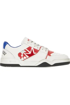 Dsquared2 Multicolor leather Spiker sneakers
