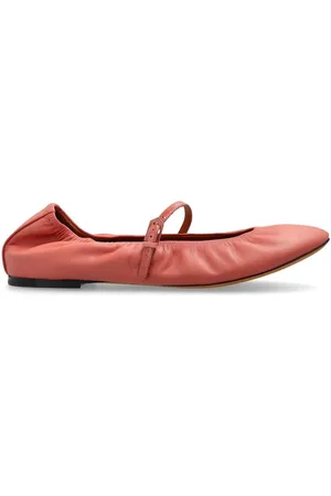 Lanvin Flat Shoes Litchi