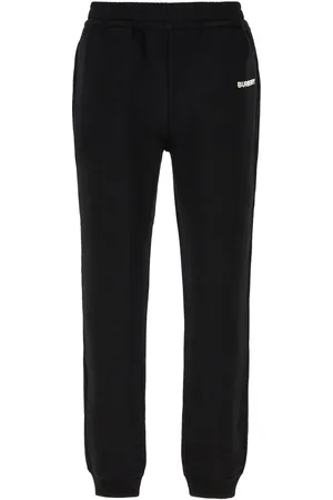 Burberry Black cotton joggers