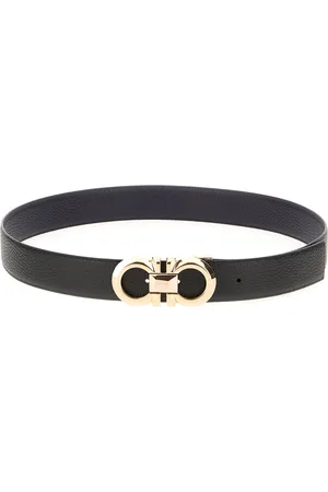 Salvatore Ferragamo Black leather belt