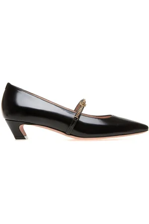 Bally With Heel Black