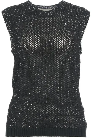 Golden Goose Knit vest with sequins 