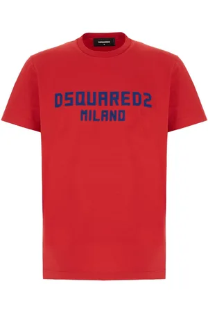 Dsquared2 Red cotton t-shirt