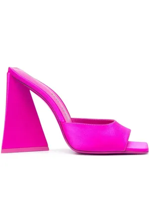 The Attico Devon mule 115mm purple