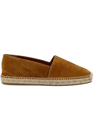 Céline Triomphe Suede Espadrilles