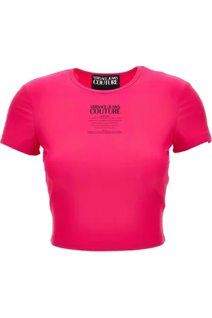 VERSACE T-shirts and Polos Pink