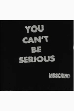 Moschino Scarfs Black