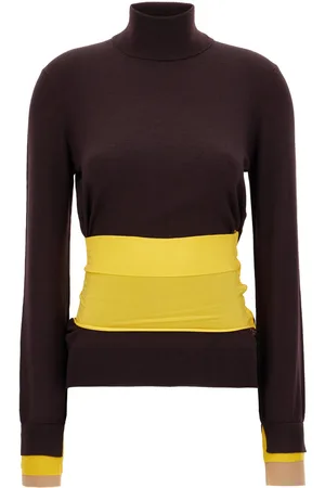 Fendi Aubergine wool blend sweater