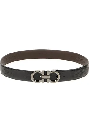 Salvatore Ferragamo Black leather belt