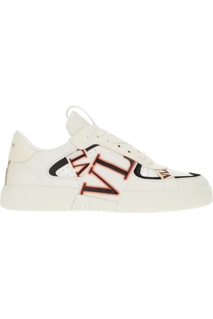 VALENTINO Two-tone leather and fabric VL7N sneakers