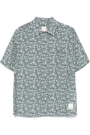 Emporio Armani Shirts Clear Blue