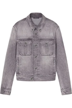 VERSACE Jackets Mid Grey