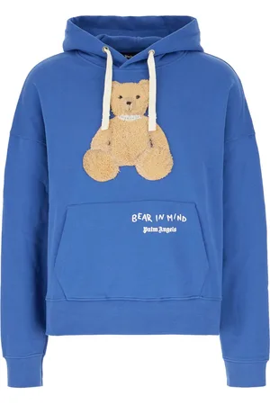 Palm Angels Blue cotton sweatshirt