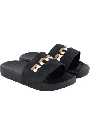 HUGO BOSS Jongens Slippers In Zwart