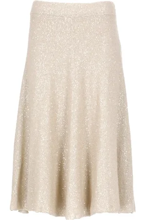 Brunello Cucinelli Skirts Beige