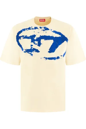 Diesel Heren T-Boxt-N14 T-Shirt Beige