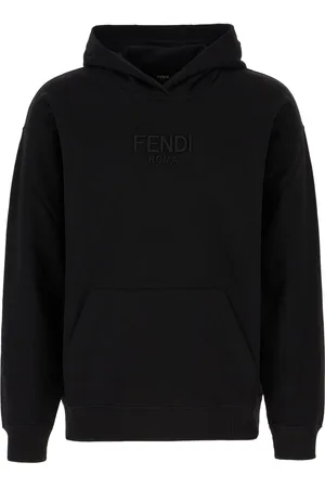 Fendi Black cotton sweatshirt