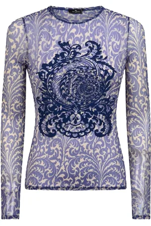 Etro Sweaters Blue