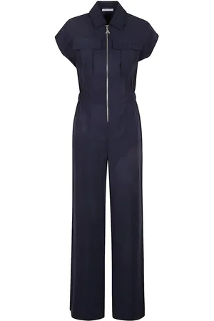 Patrizia Pepe Sleeveless Suitpant Blue