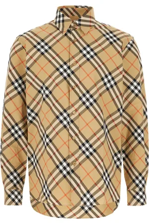 Burberry Printed poplin shirt