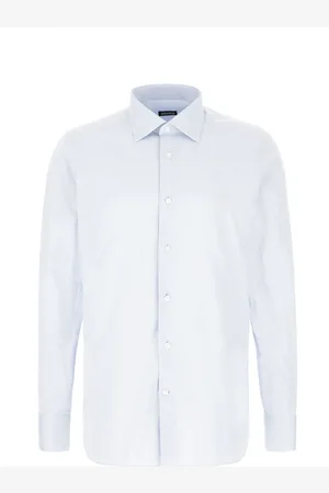 Ermenegildo Zegna Light blue oxford shirt