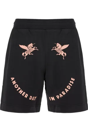 Givenchy Black cotton bermuda shorts