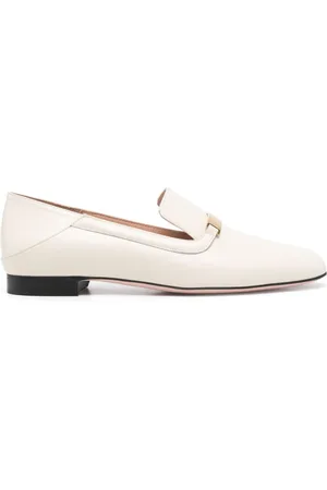 Bally Flat Shoes Bone