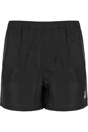 VALENTINO Black nylon swimming shorts