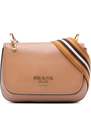 Prada 2010-2024 City Calf Pionniere Saddle Bag