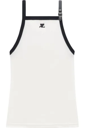 Courrèges Top Heritage Whiteblack