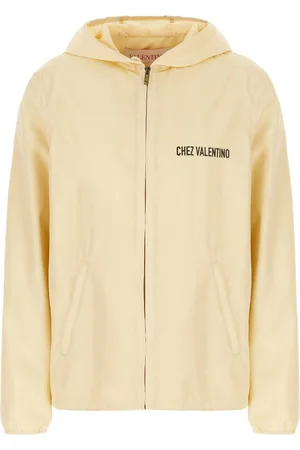VALENTINO Cream nylon jacket