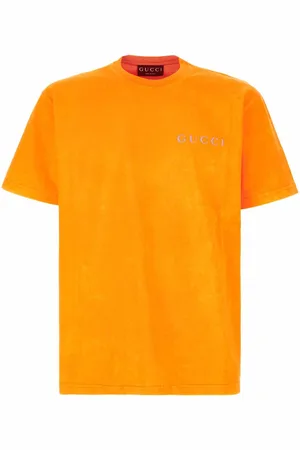Gucci Orange cotton t-shirt