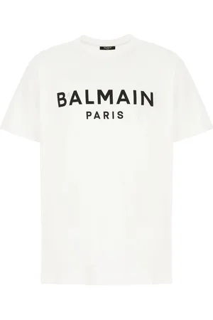 Balmain T-shirts and Polos White