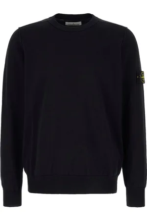 Stone Island Black cotton sweater