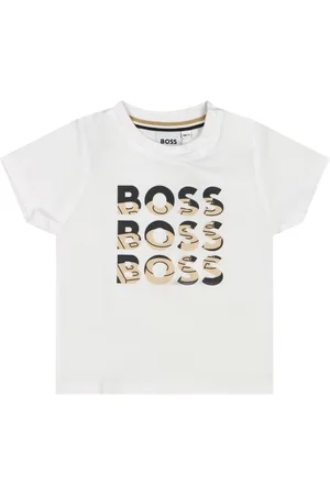 HUGO BOSS Baby Jongens Shirt In Wit