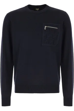 Fendi Midnight blue wool blend sweater